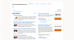 Desktop Screenshot of environmentallawschools.org